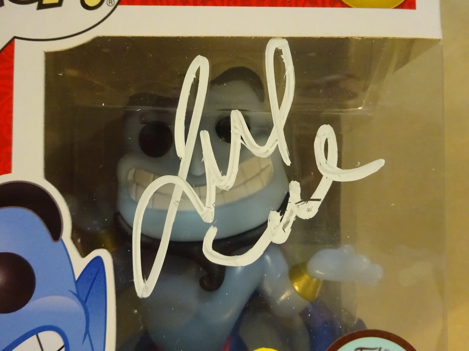 James Monroe Iglehart — Autographed JAMES MONROE IGLEHART Signed ALADDIN GENIE #476 FUNKO POP BAS COA, изображение 4