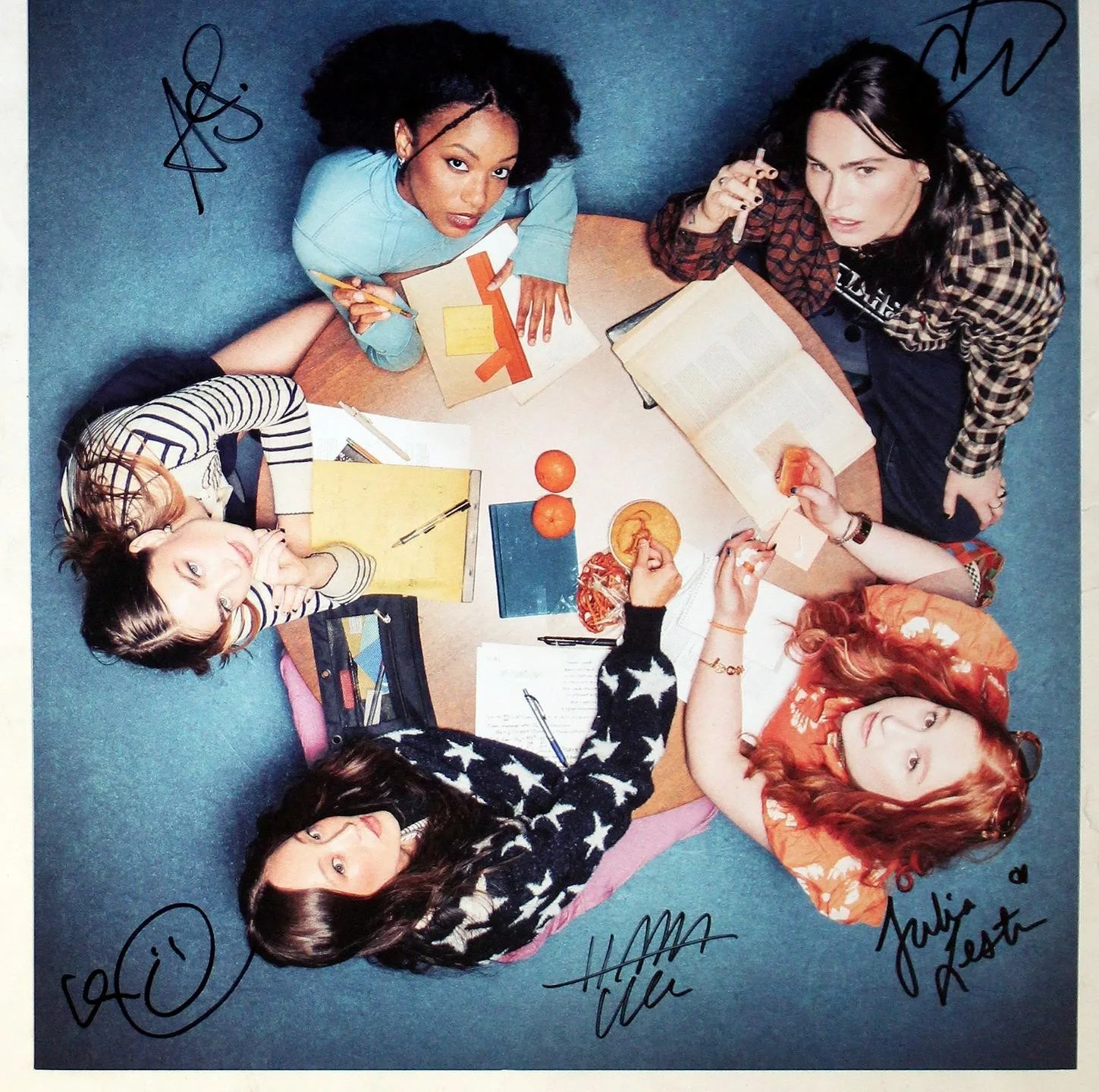 ALL NIGHTER Off-Broadway Cast Alyah Chanelle Scott Signed Poster, image 4