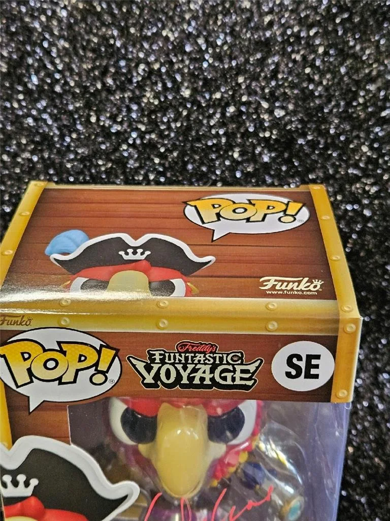 EDWIN ENCARNACION — EDWIN ENCARNACION HAND SIGNED AUTOGRAPHED FUNKO POP! SE PIRATE PARROT W/ COA, изображение 2