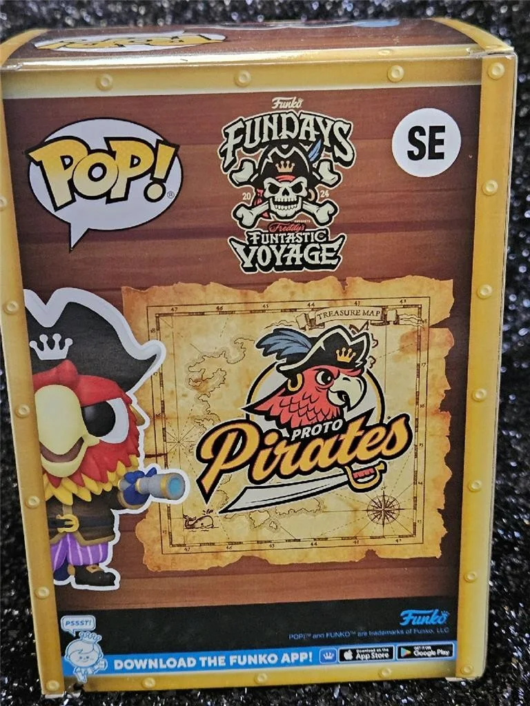 EDWIN ENCARNACION — EDWIN ENCARNACION HAND SIGNED AUTOGRAPHED FUNKO POP! SE PIRATE PARROT W/ COA, изображение 5