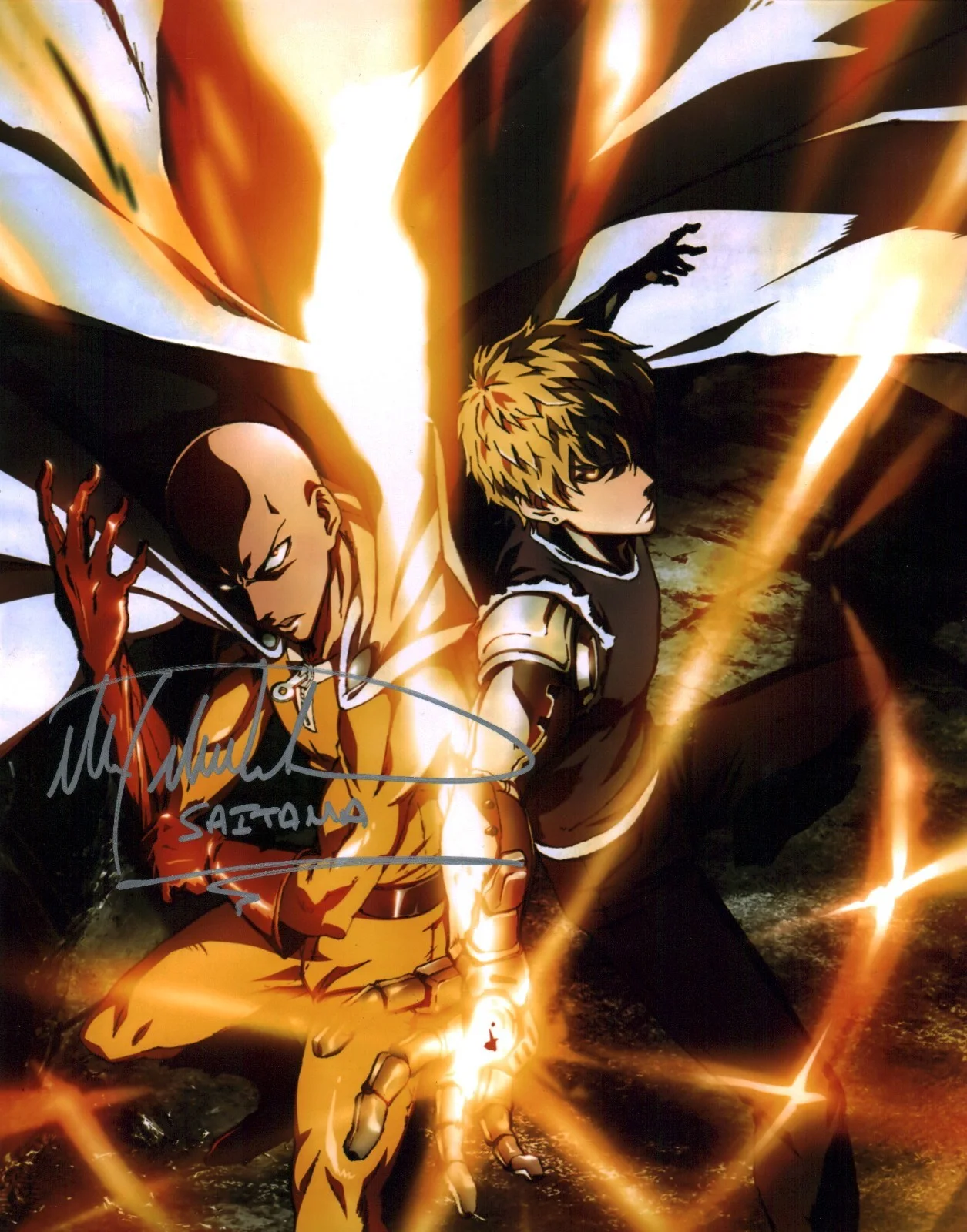 Max Mittelman — Max Mittelman One Punch Man 11x14 Photo Poster Signed JSA Certified Autograph