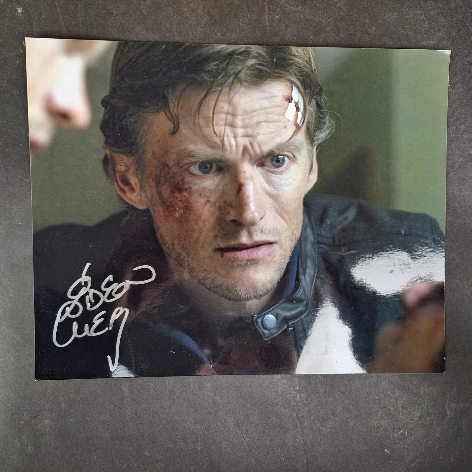 Costas Mandylor signed gloss photo Saw 26 x 20.5 cm, image 3