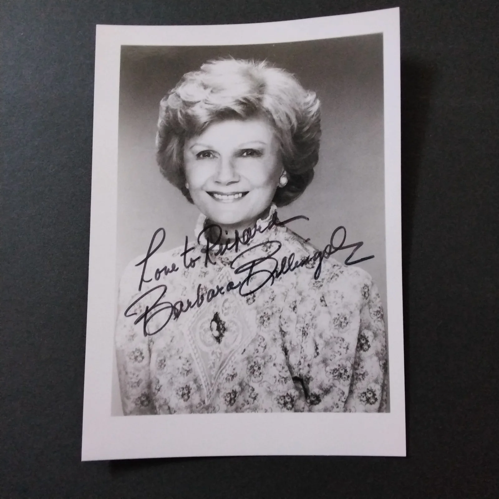 Barbara Billingsley SIGNED Photo 50s TV Movie Actress Leave It To Beaver "Mom", изображение 2
