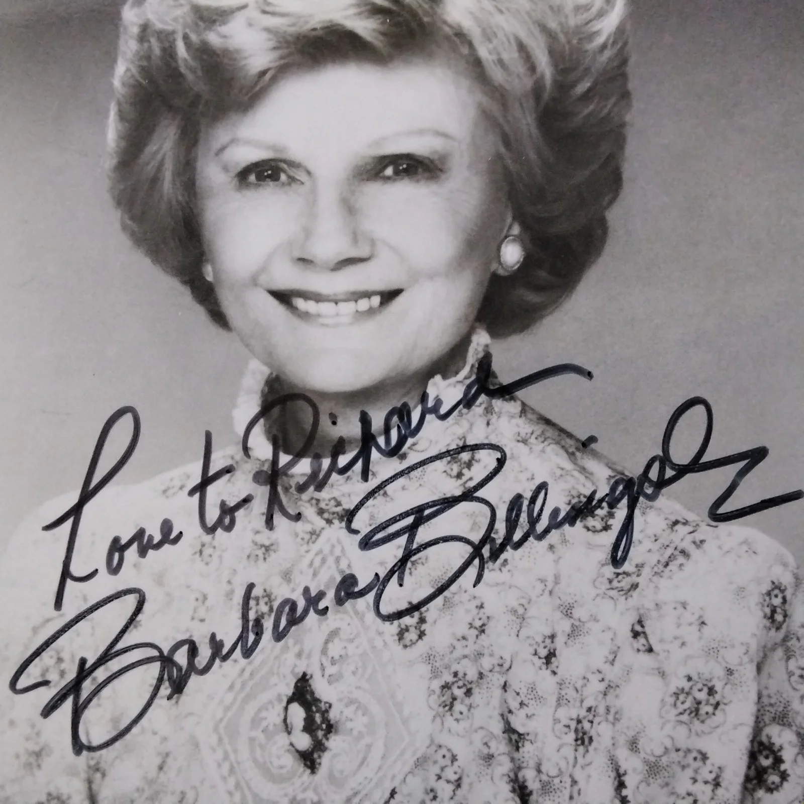 Barbara Billingsley SIGNED Photo 50s TV Movie Actress Leave It To Beaver "Mom", изображение 4