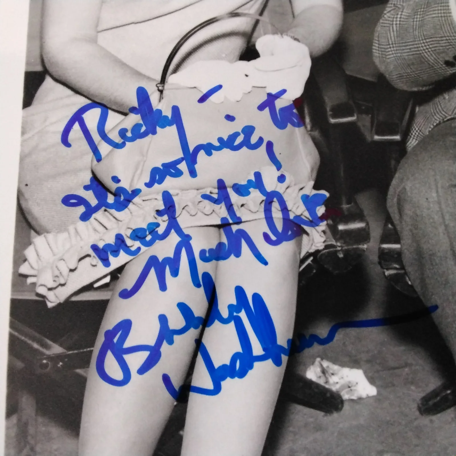Beverly Washburn SIGNED Photo 50s Movie Actress Here Comes Groom Bing Crosby, изображение 5