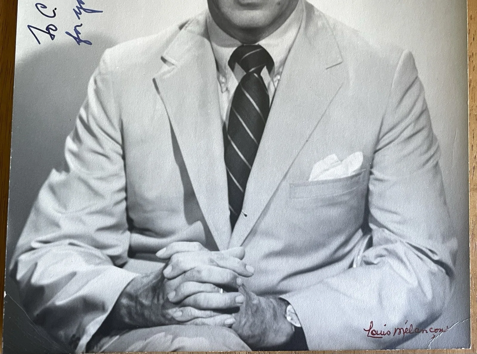 General Manager of the Metropolitan Opera Schuyler Chapin Autograph Photo, изображение 4
