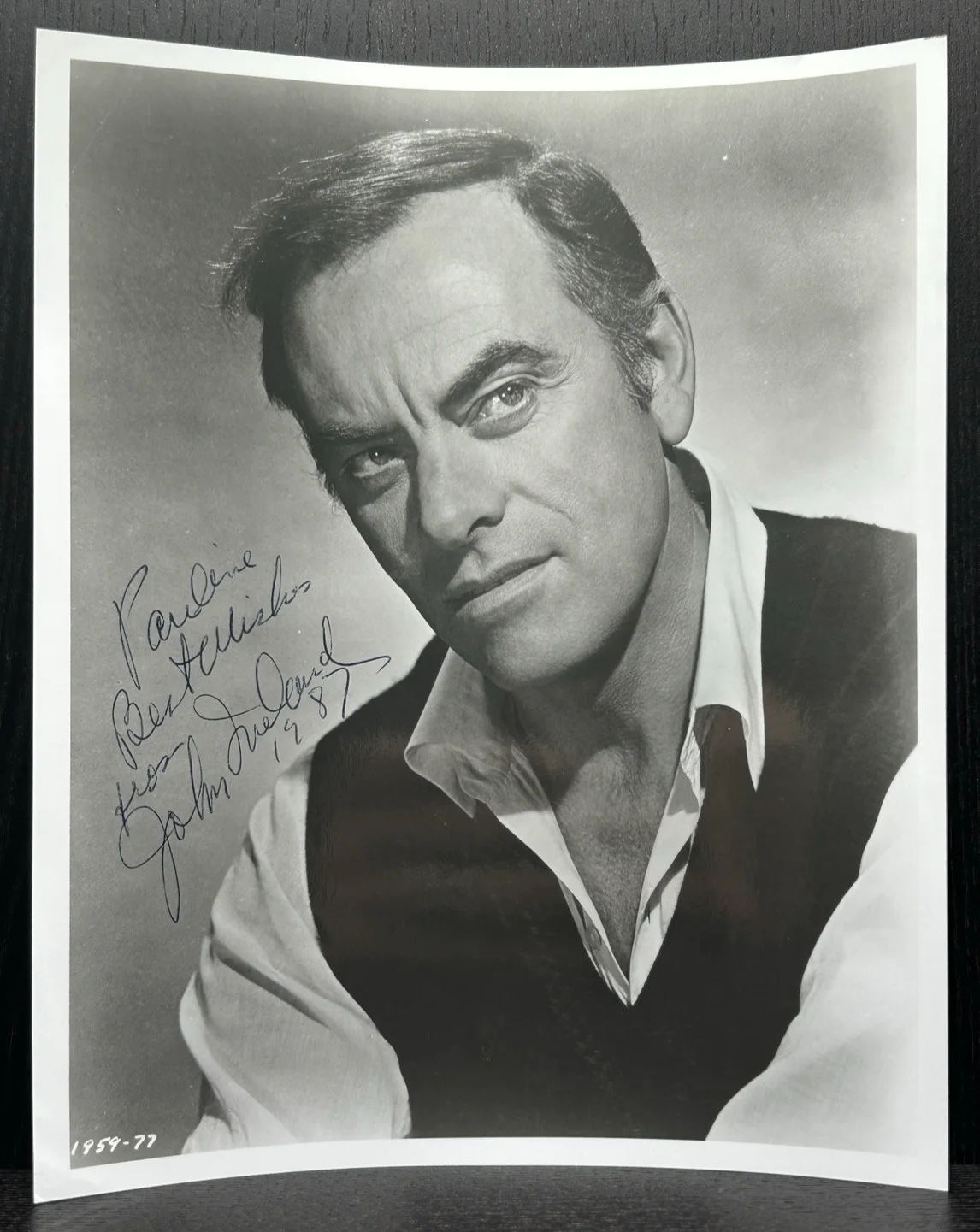John Ireland — JOHN IRELAND HAND SIGNED 8x10 PHOTO Original Autograph JSA COA All The Kings Men