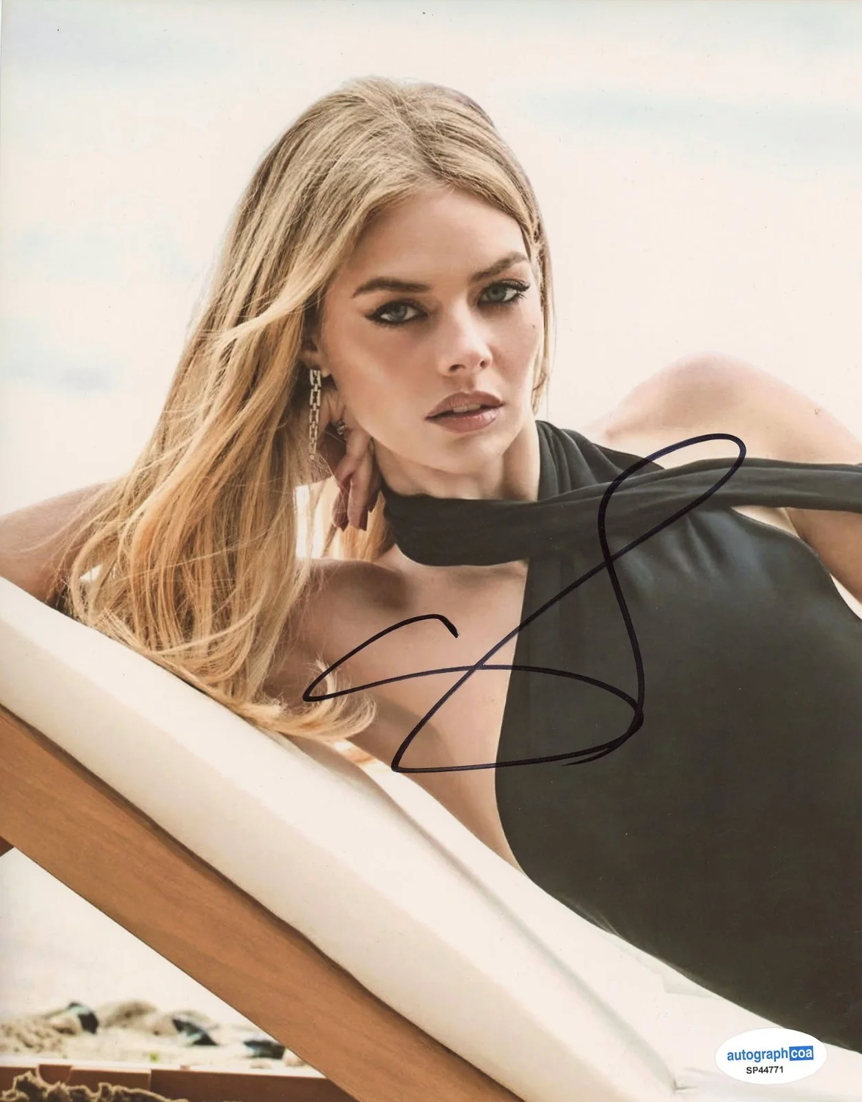 SAMARA WEAVING — Samara Weaving signed Auto 8x10 Photo READY OR NOT 2 ak Hot SEXY Scream ACOA COA, изображение 3