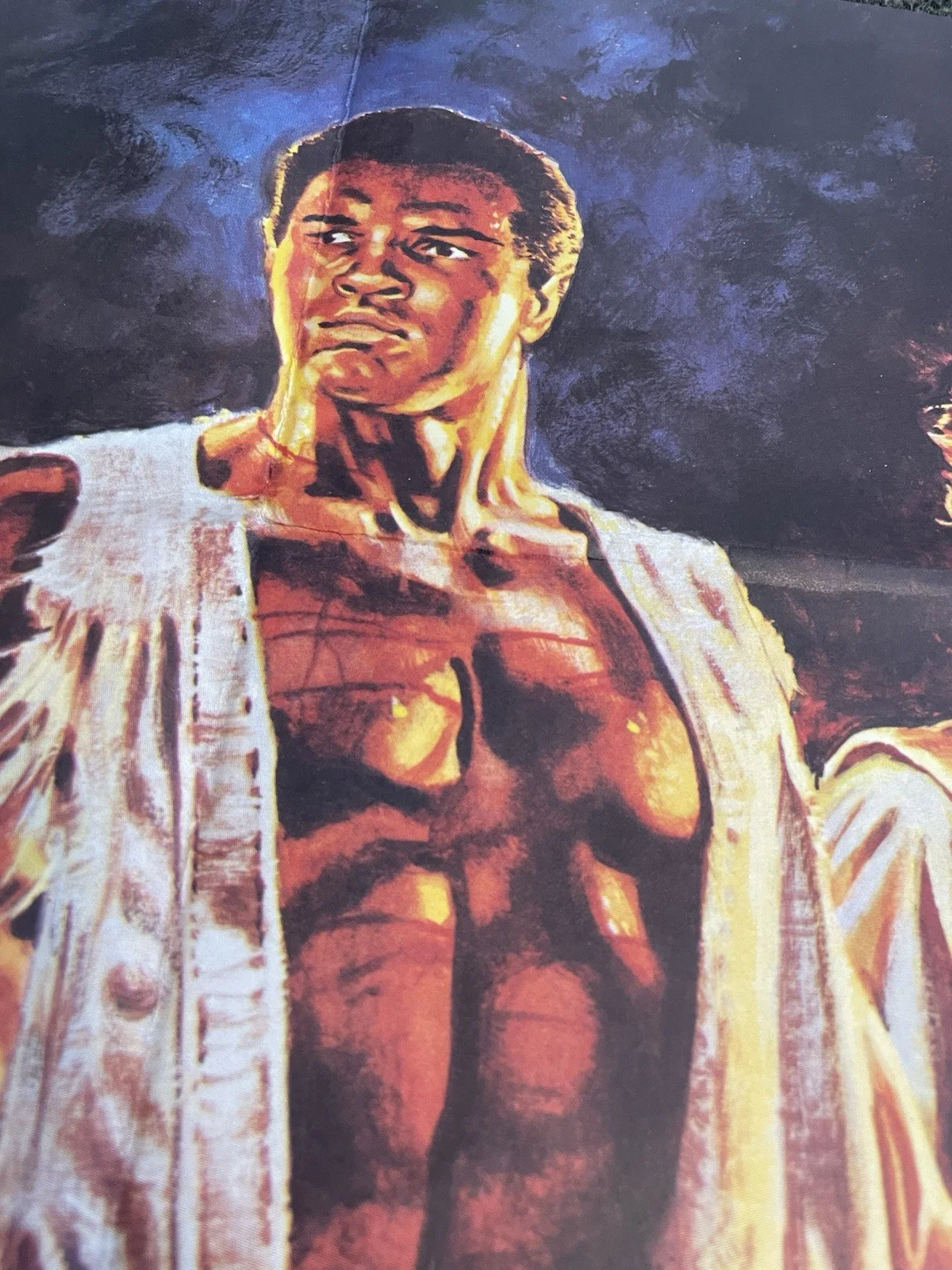MUHAMMAD ALI in FREEDOM ROAD (1979) - RARE ORIG. UK QUAD POSTER - V. FINE COND., изображение 2