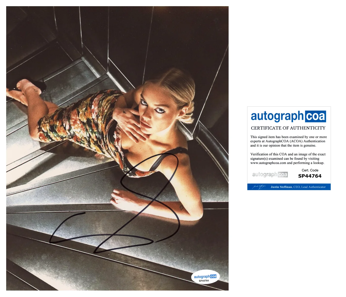 SAMARA WEAVING — Samara Weaving signed Auto 8x10 Photo READY OR NOT 2 ae Hot SEXY Scream ACOA COA