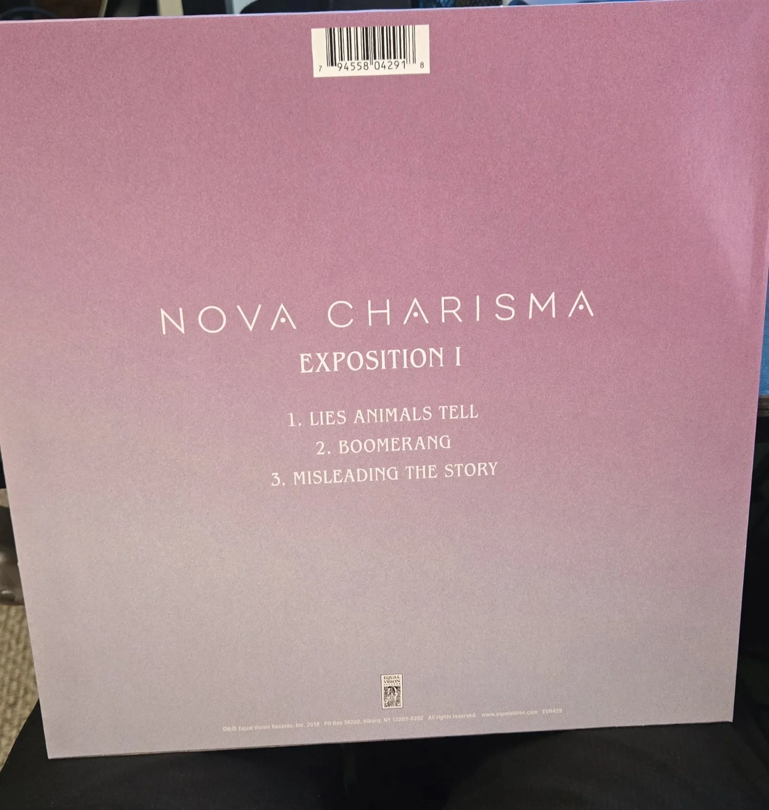 Nova Charisma Exposition I Vinyl Signed By Full Live Lineup, image 2