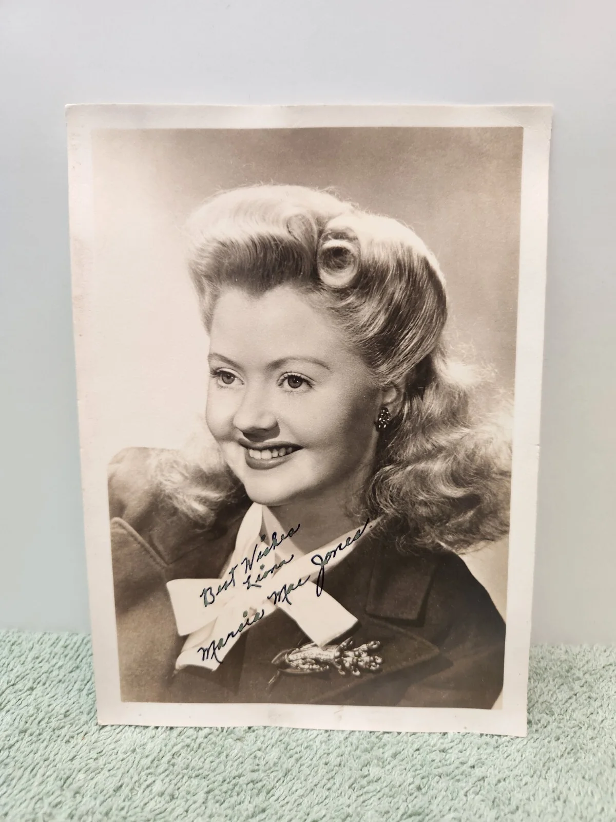Marcia Mae Jones — Marcia Mae Jones signed 5x7 Photograph Picture Photo