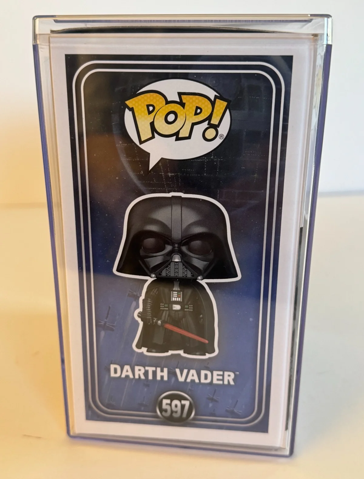 Hayden Christensen — Hayden Christensen Signed Star Wars #597 Darth Vader Funko Pop Beckett COA, изображение 4