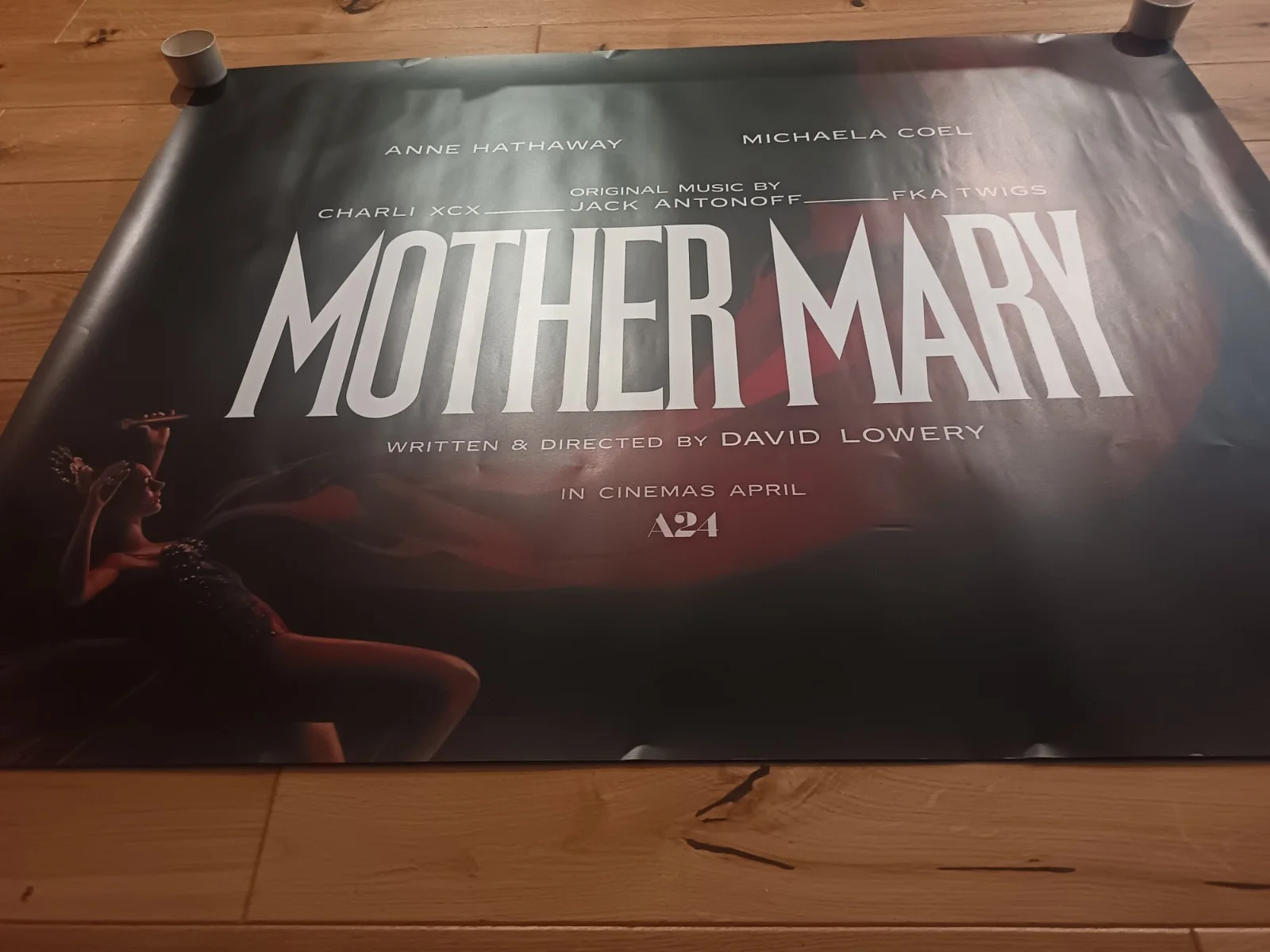 Mother Mary UK Original Cinema Quad Poster 30"x40" Double sided, изображение 2