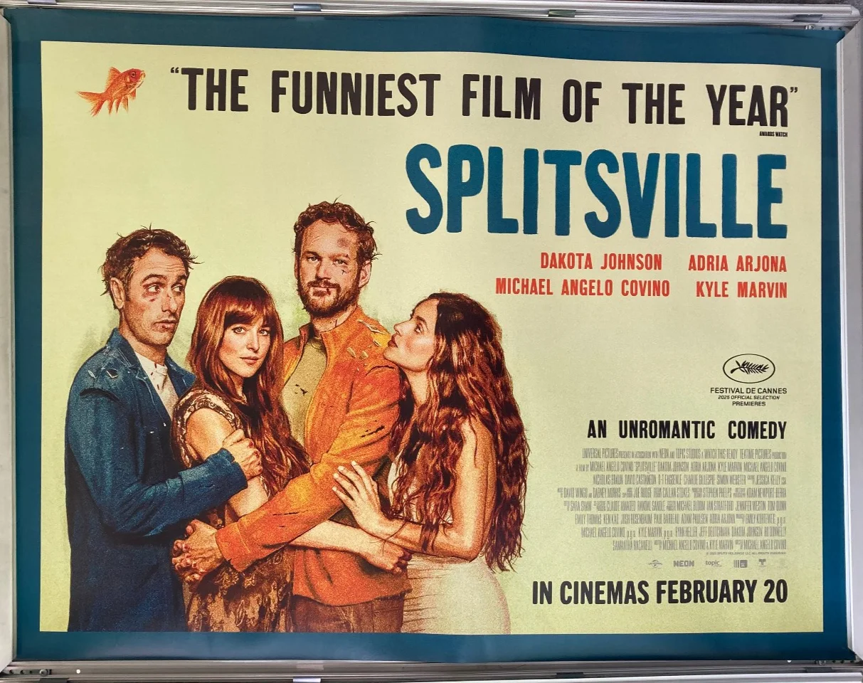 Cinema Poster: SPLITSVILLE 2025 (Quad) Dakota Johnson Adria Arjona Kyle Marvin2, изображение 2