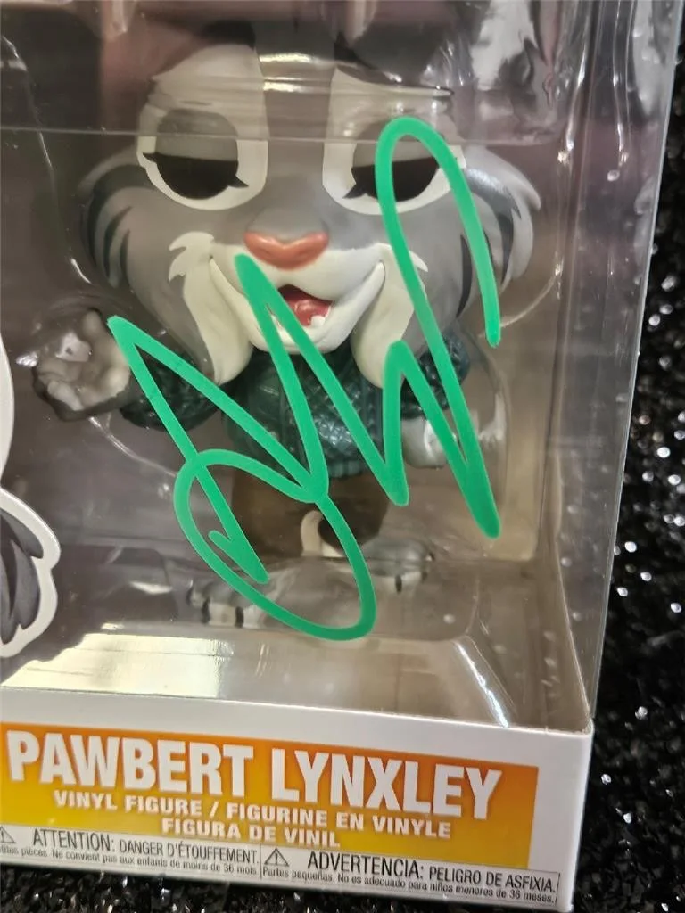ANDY SAMBERG — ANDY SAMBERG HAND SIGNED AUTOGRAPHED FUNKO POP 1656 PAWBERT LINXLEY ZOOTOPIA COA, изображение 2