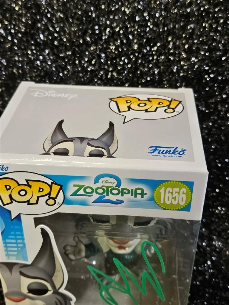 ANDY SAMBERG — ANDY SAMBERG HAND SIGNED AUTOGRAPHED FUNKO POP 1656 PAWBERT LINXLEY ZOOTOPIA COA, изображение 3