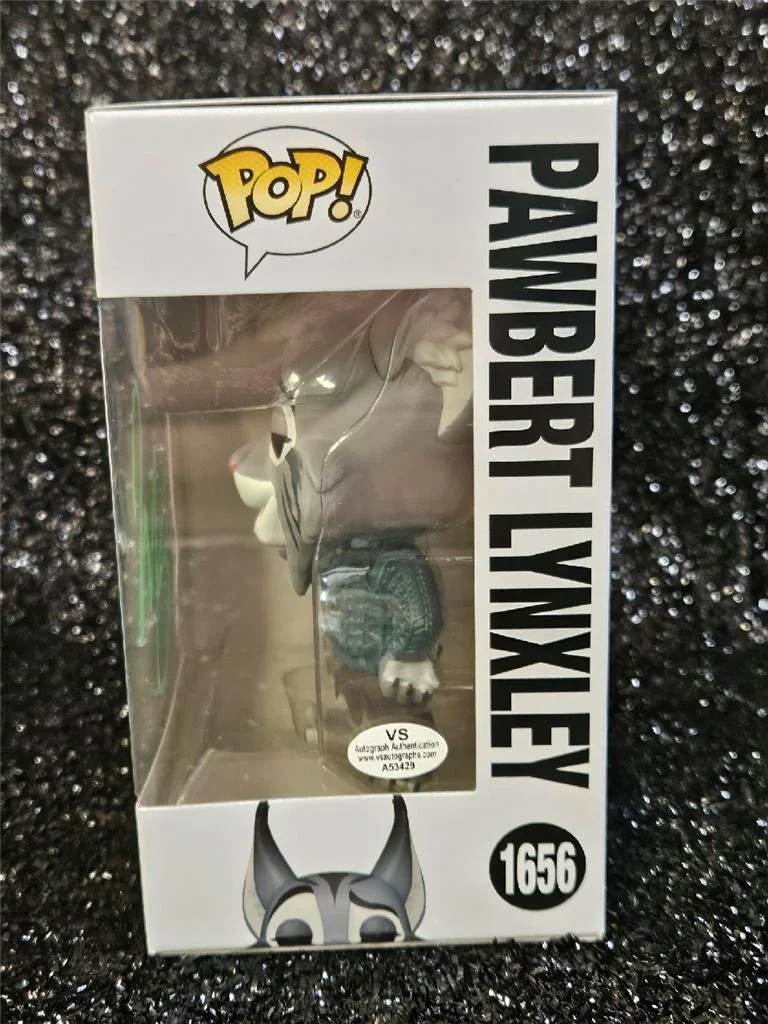 ANDY SAMBERG — ANDY SAMBERG HAND SIGNED AUTOGRAPHED FUNKO POP 1656 PAWBERT LINXLEY ZOOTOPIA COA, изображение 4