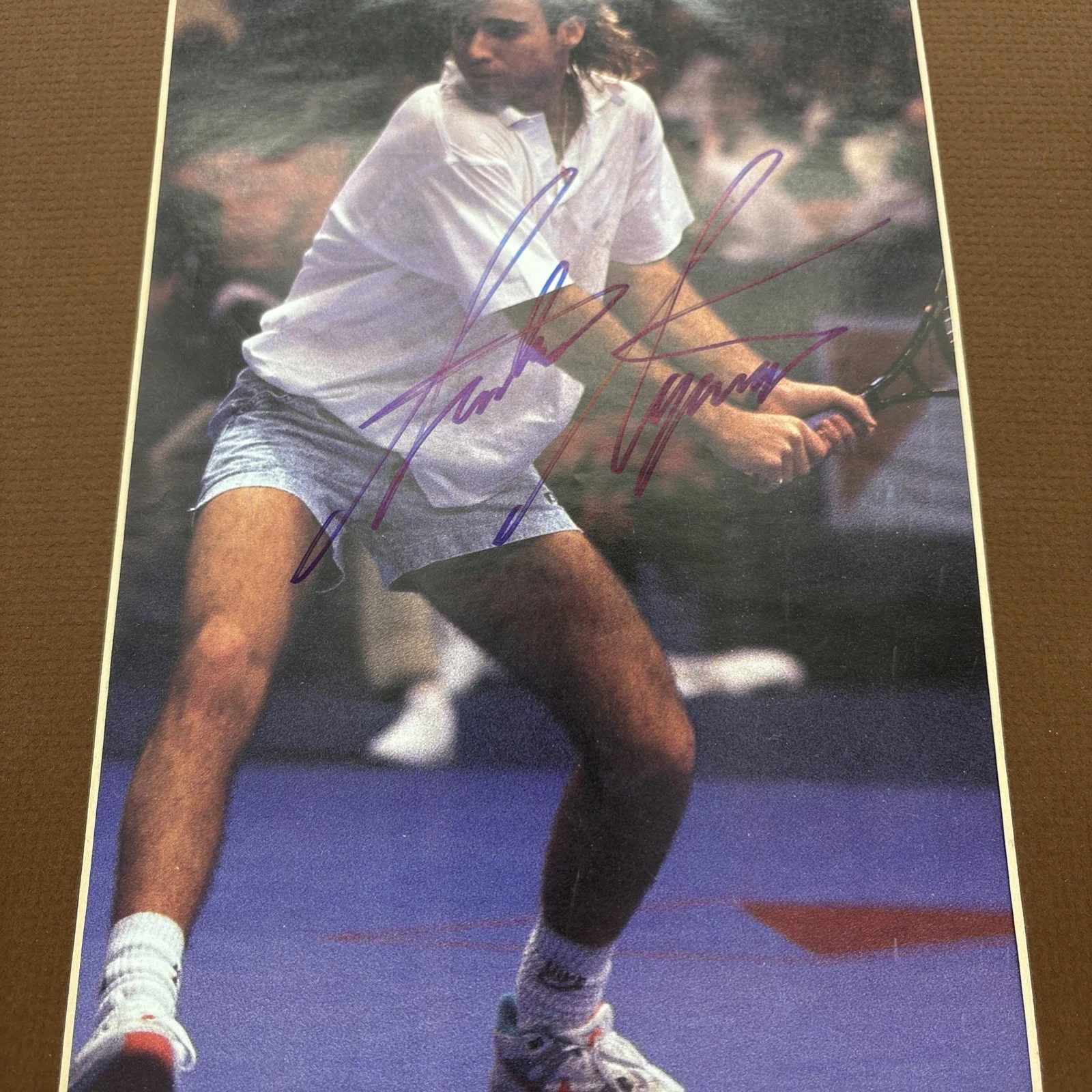 Andre Agassi — Andre Agassi Signed 8x12 Grand Slam Tennis autographed photo Nike, изображение 3