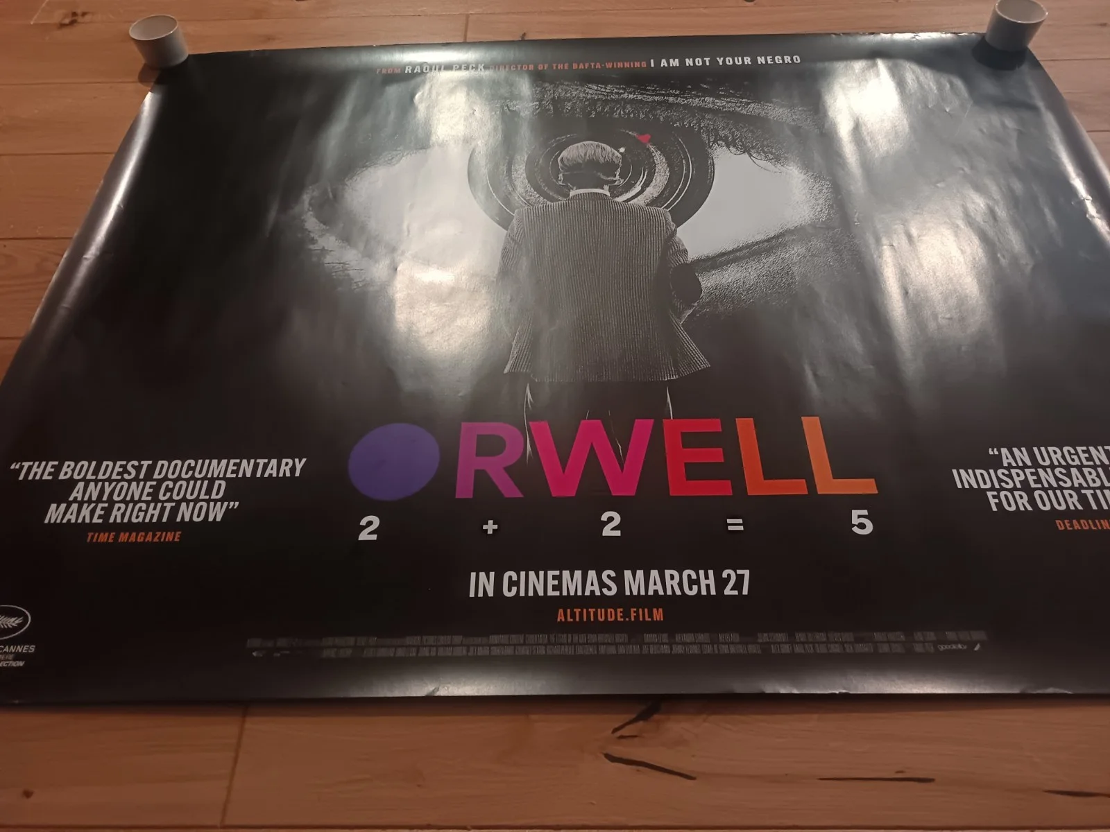 Orwell 2+2=5 UK Cinema Quad Poster 30"x40", изображение 2
