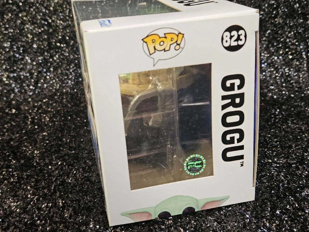 JOHN ROSENGRANT — JOHN ROSENGRANT HAND SIGNED AUTOGRAPHED FUNKO POP! 823 STAR WARS GROGU W/ COA, изображение 4