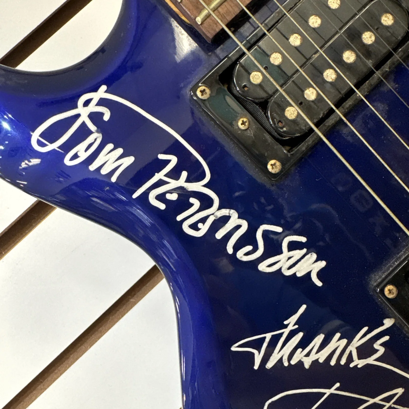 Gio Ibanez Electric Guitar In Person Autos By Cheap Trick. Read Description, изображение 4