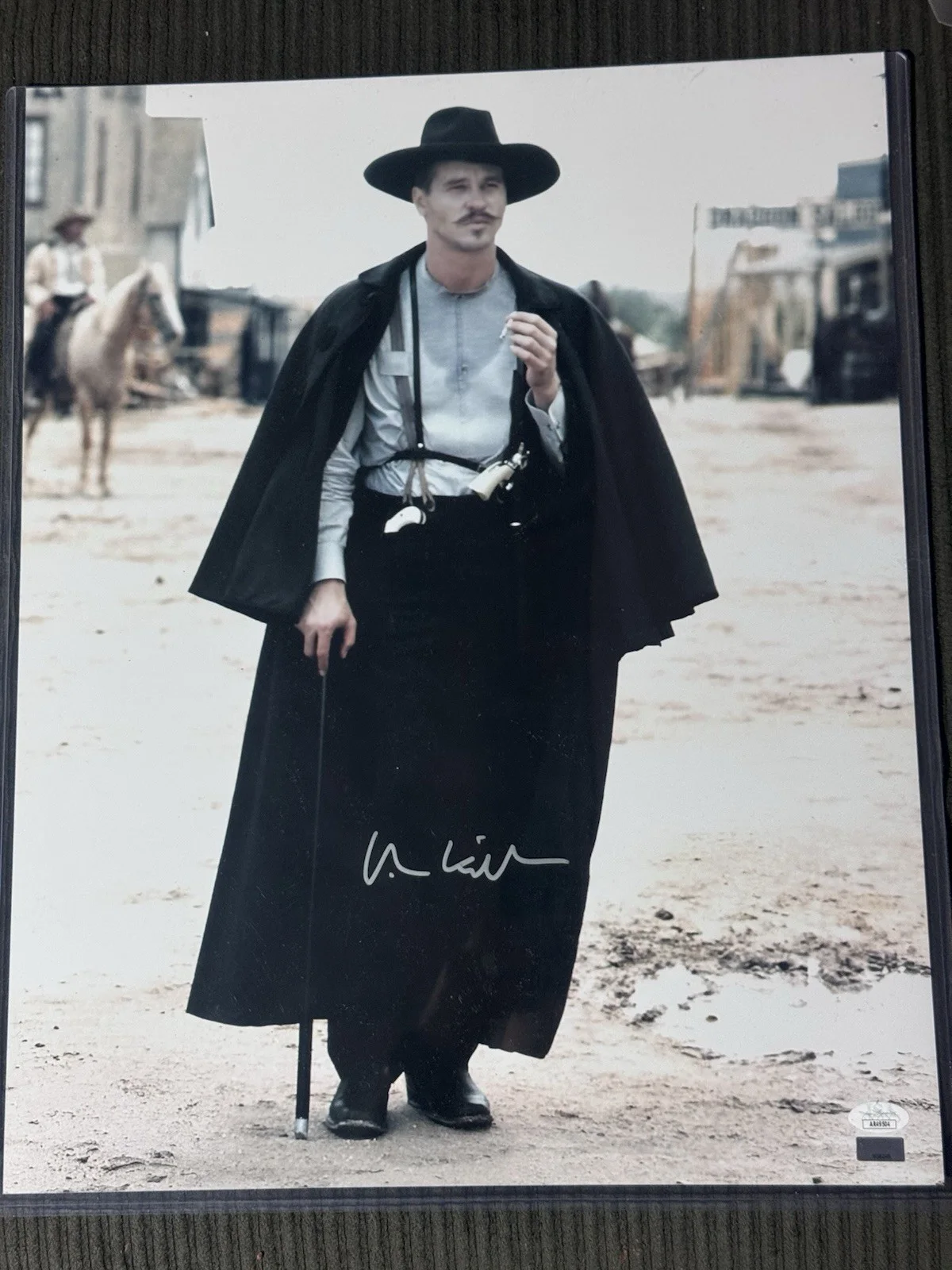 Val Kilmer ￼Original 16x20 Autographed Movie Photograph JSA Authenticated, image 2