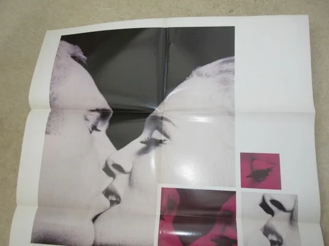 The Thomas Crown Affair, McQueen, Dunaway Combo Film POSTER Scarface, Al Pacino, изображение 2