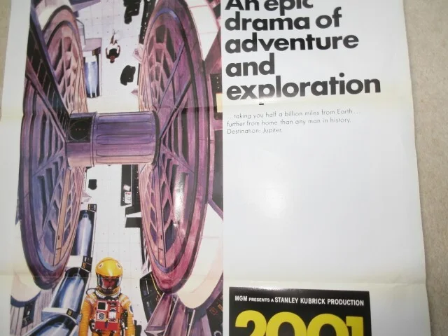 Uma Thurman PULP FICTION Quentin Tarantino Movie Poster 2001: A SPACE ODYSSEY, изображение 4