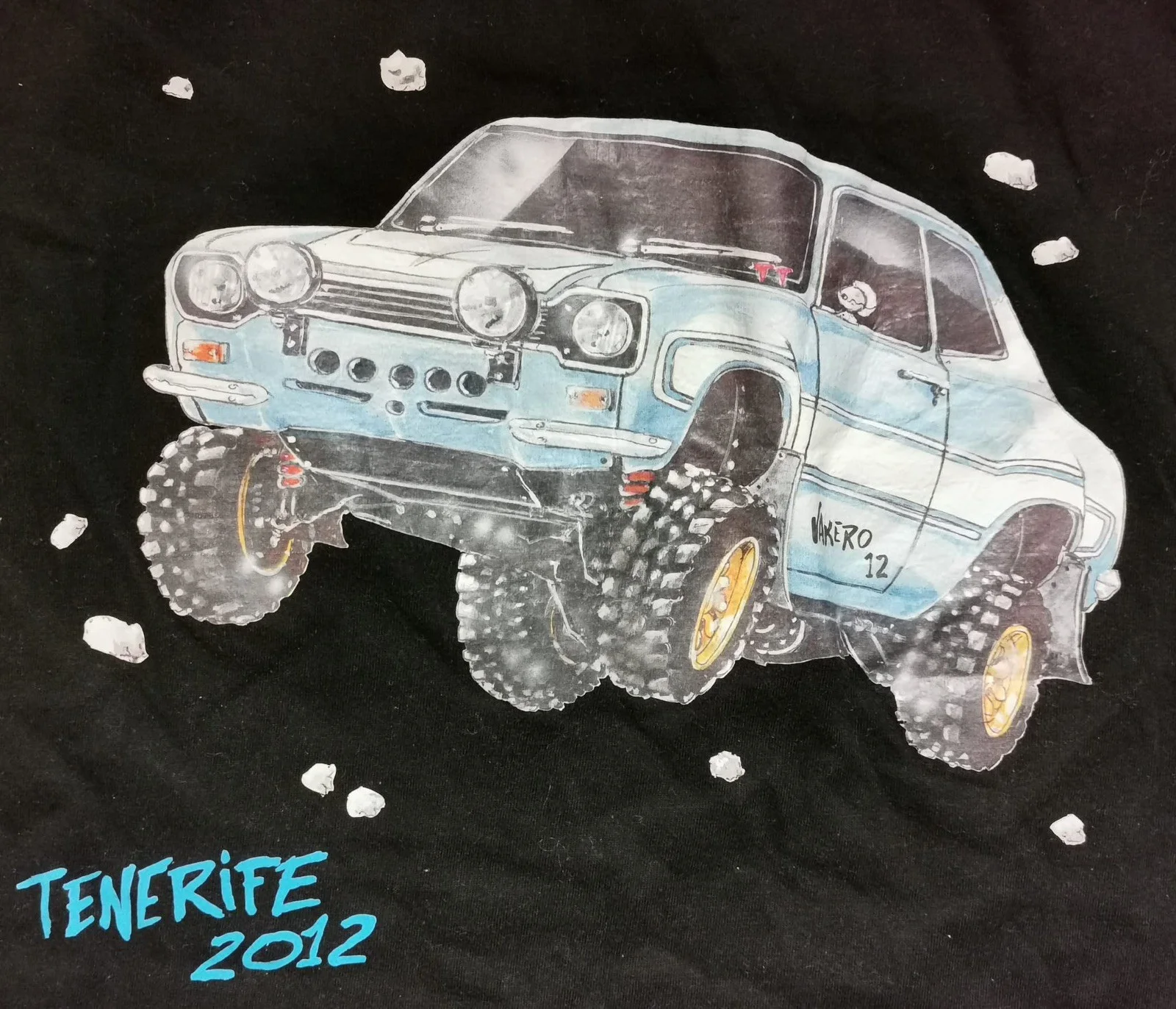 Short sleeved Crew members T shirt From The Fast and Furious 6 Movie, изображение 2