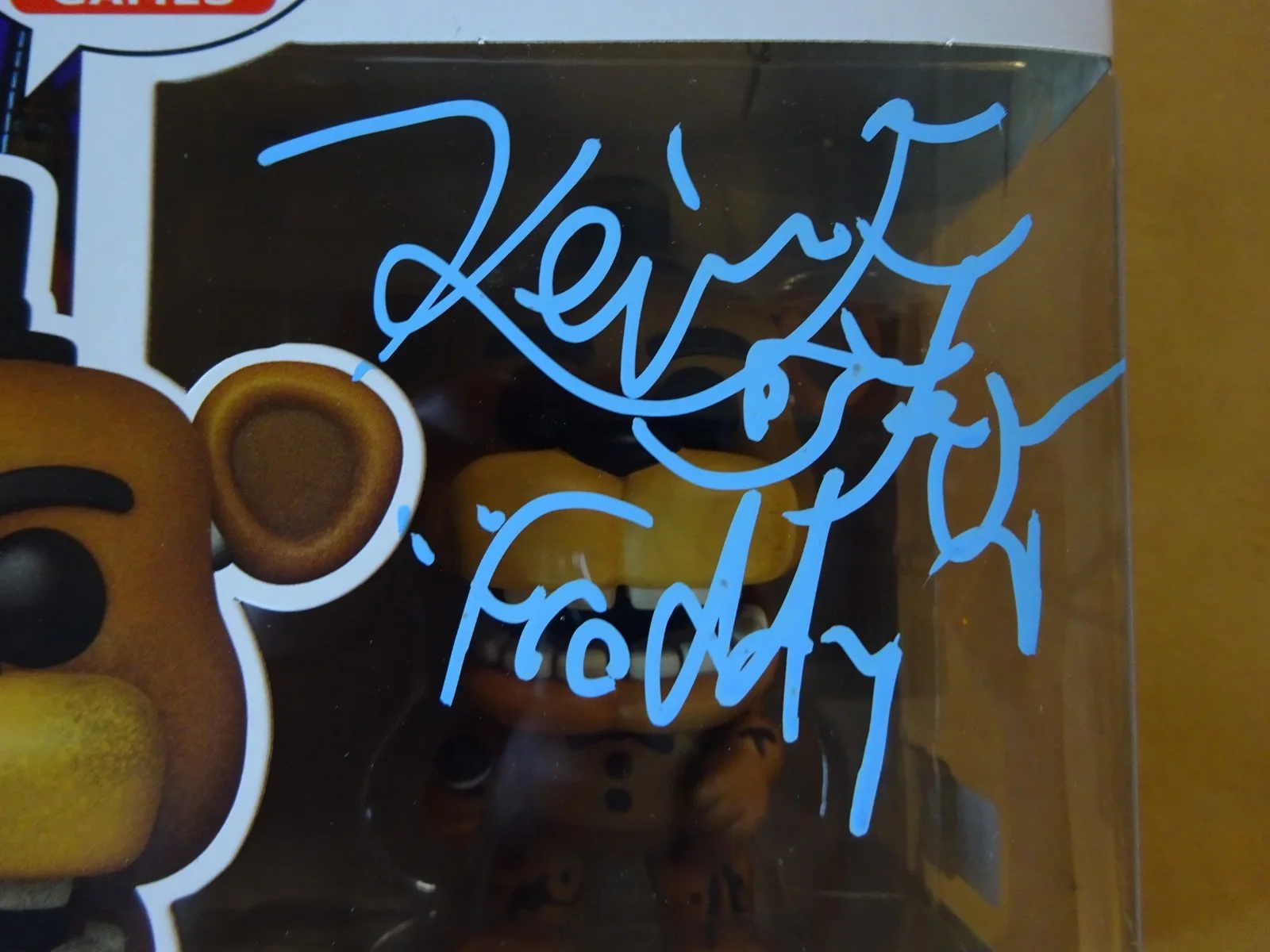 Kevin Foster — Signed Kevin Foster Autographed Five Nights At Freddy's Funko Pop OCCM COA, image 4