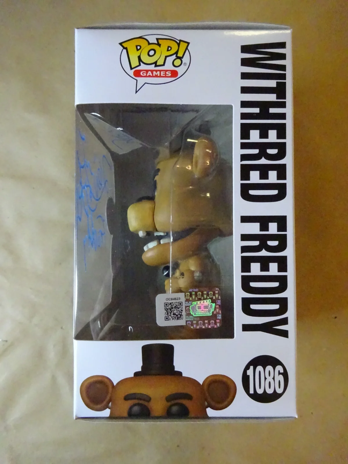 Kevin Foster — Signed Kevin Foster Autographed Five Nights At Freddy's Funko Pop OCCM COA, image 5