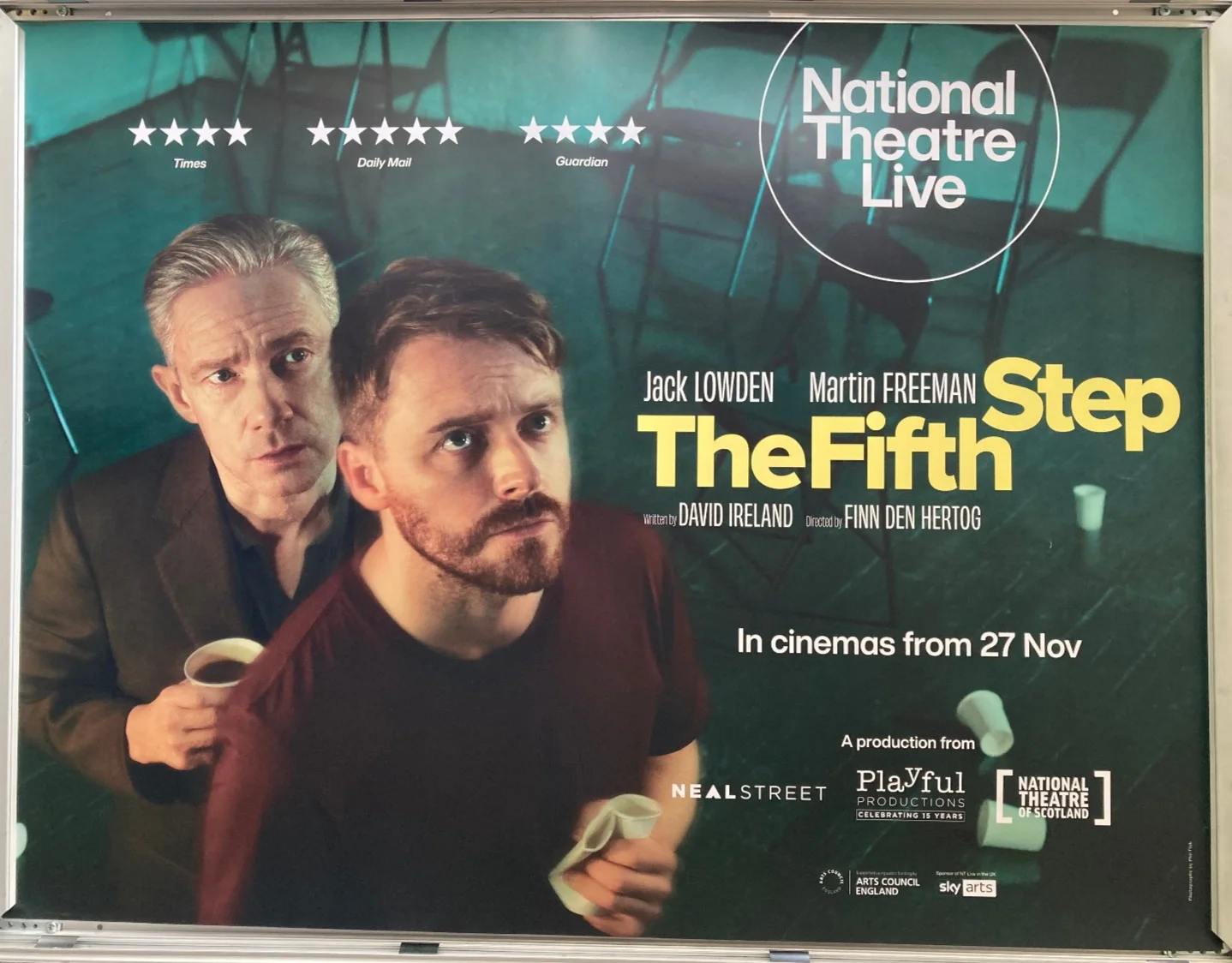 Cinema Poster: FIFTH STEP, THE 2025 (NT Live Quad) Jack Lowden Martin Freeman, image 2