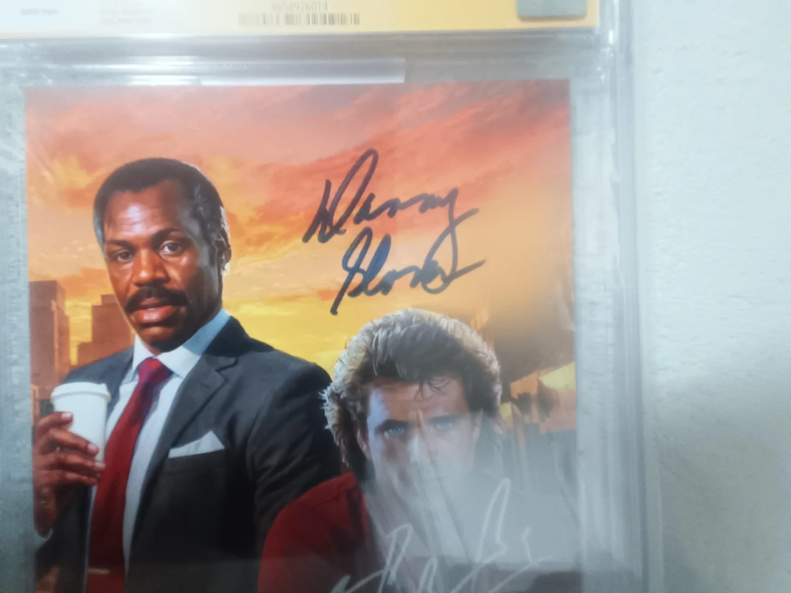 Mel Gibson, Danny Glover, Greg Horn — Fame: Mel Gibson CGC SS 9.9 Auto Mel Gibson Danny Glover Greg Horn Signed, image 4