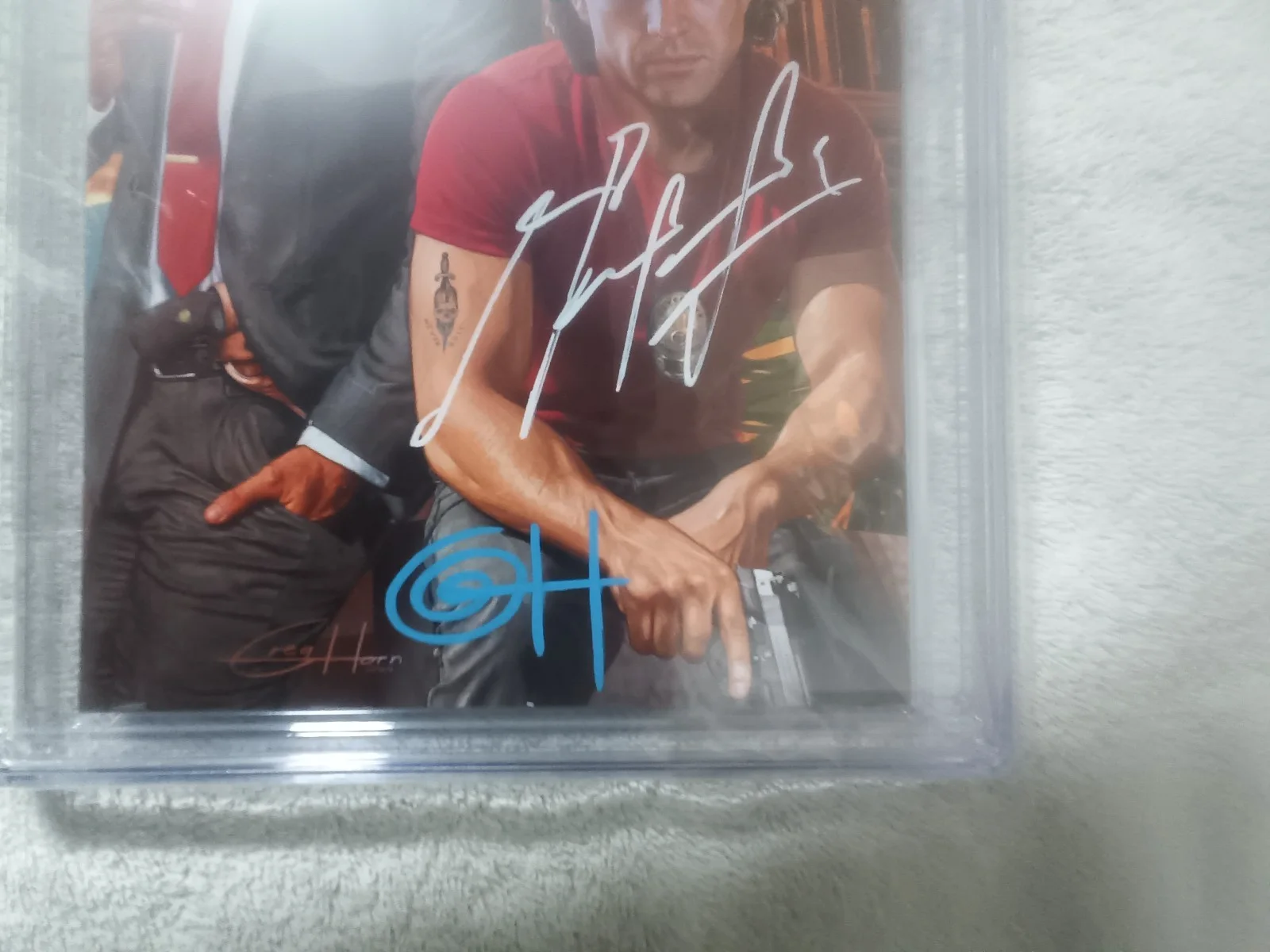Mel Gibson, Danny Glover, Greg Horn — Fame: Mel Gibson CGC SS 9.9 Auto Mel Gibson Danny Glover Greg Horn Signed, image 5