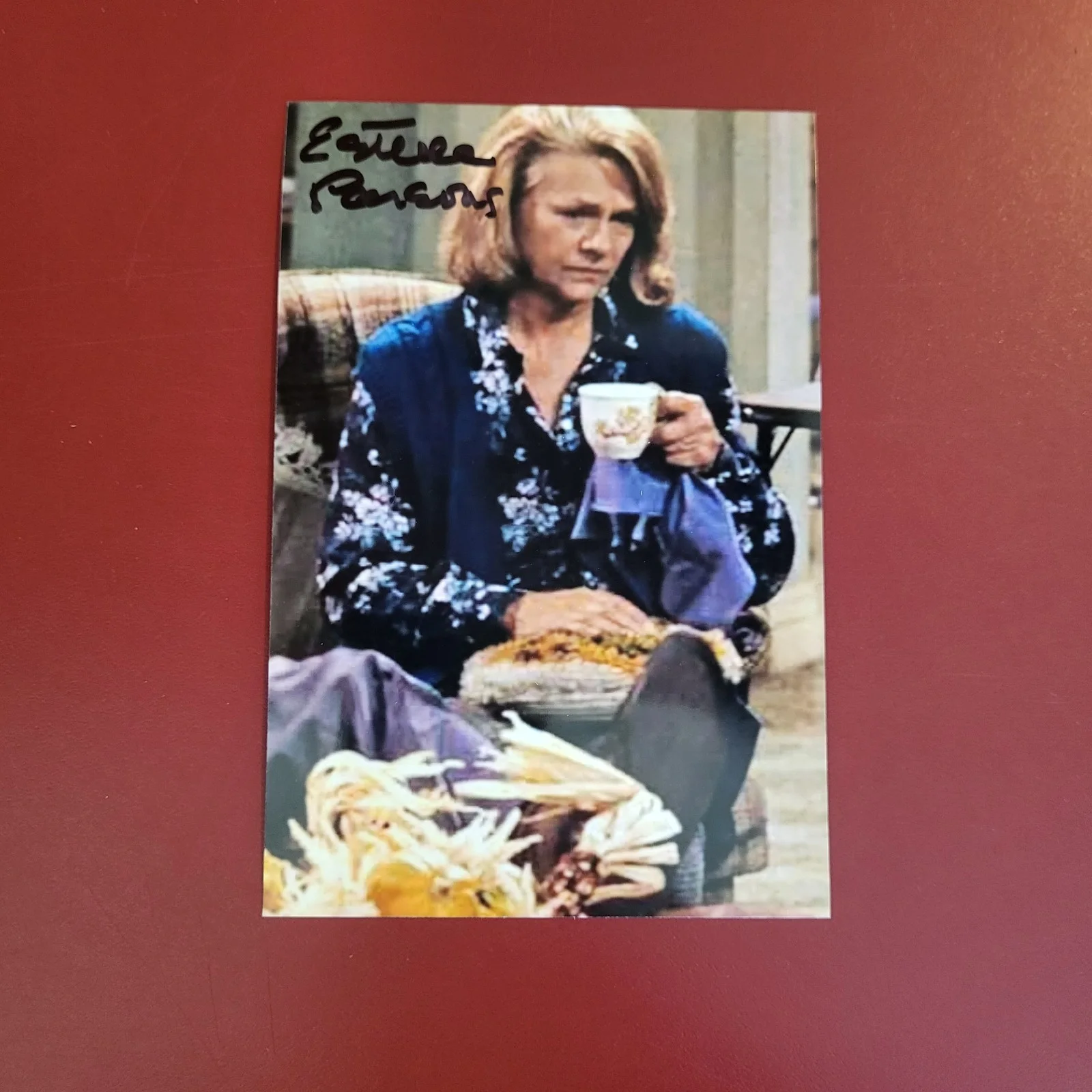 Estelle Parsons — Estelle Parsons As Bev Hand Signed 4x6 Autograph Photo Roseanne Bonnie And Clyde