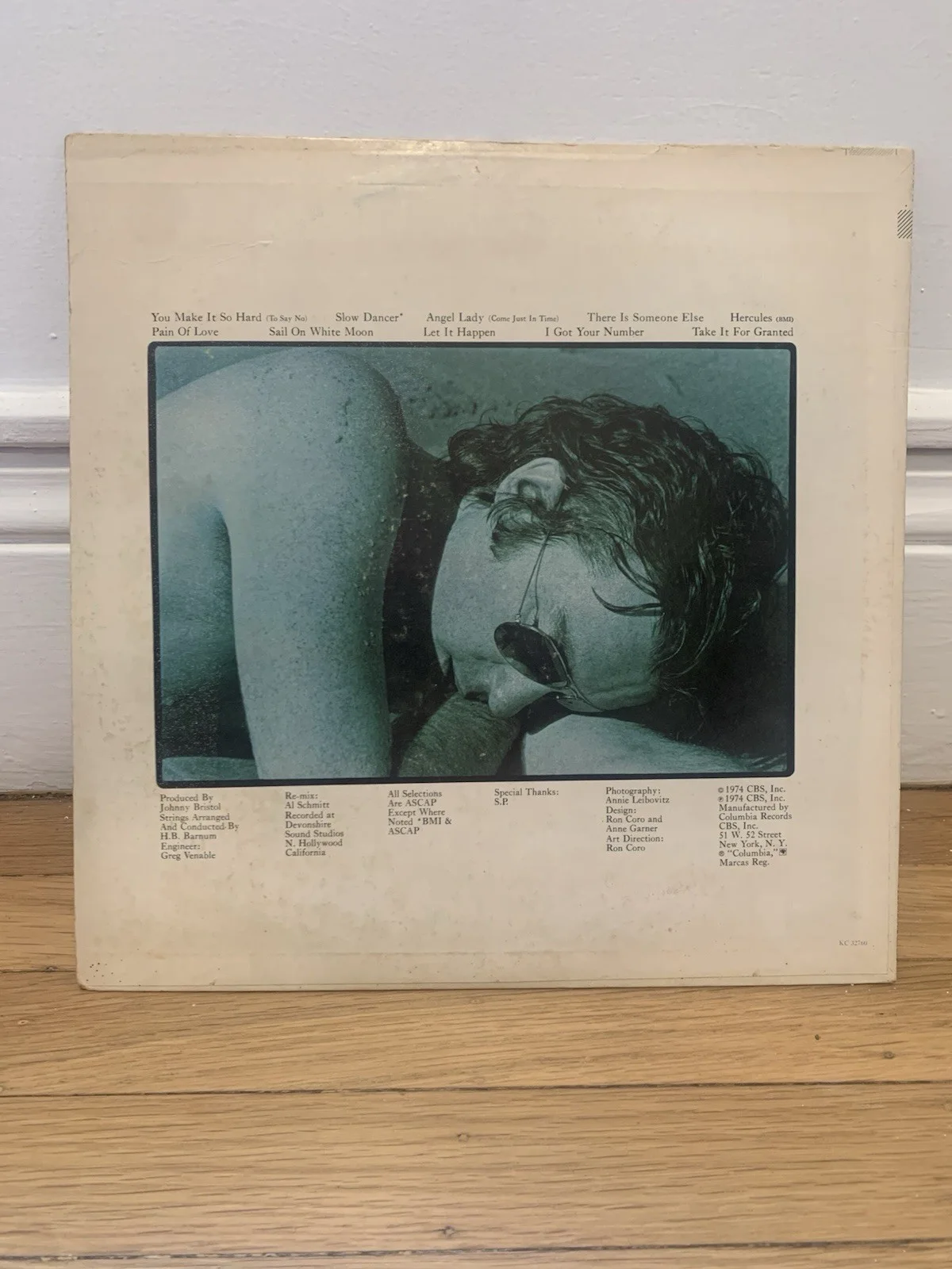 Boz Scaggs 1974 Slow Dancer Autographed Album/Vinyl Record, image 2