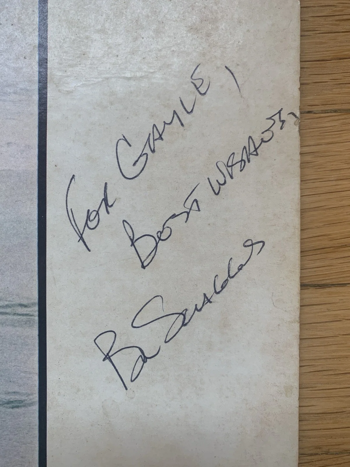 Boz Scaggs 1974 Slow Dancer Autographed Album/Vinyl Record, image 4