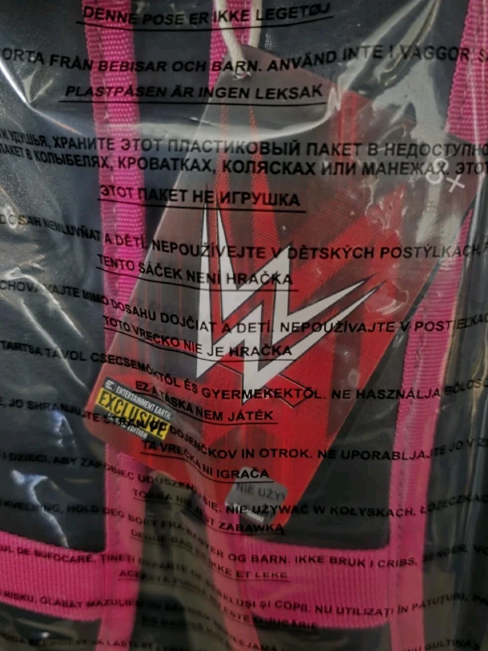 Loungefly WWE Ultimate Warrior Backpack/Rucksack - New & Sealed with Tags, image 5