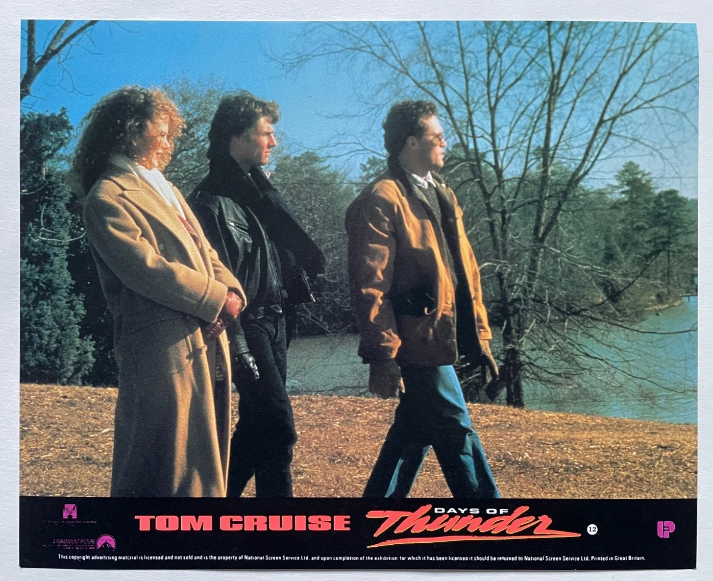 DAYS OF THUNDER (1990) Tom Cruise, Nicole Kidman UK Lobby Card FOH Stills x 8, изображение 4