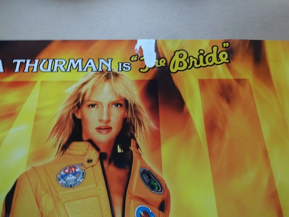 Kill Bill 2003 Double Sided Movie Poster Mint 40" x 27" Uma Thurman & Lucy Liu, image 3