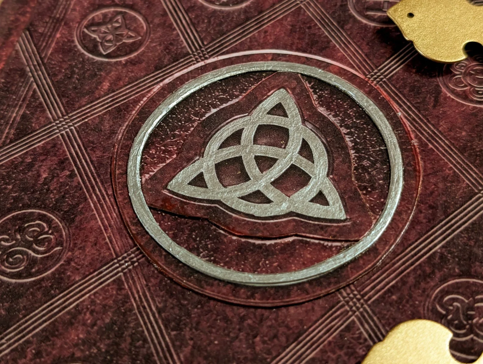 Charmed Reboot Book of Shadows Replica Handmade Grimoire with Original Pages A5, изображение 5