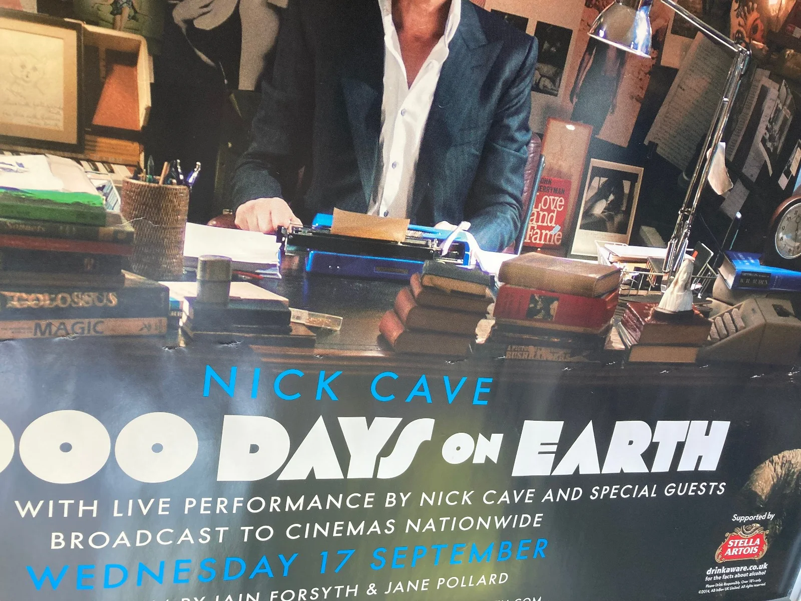 Cinema Poster: 20000 DAYS ON EARTH 2014 (Quad) Nick Cave Kylie Minogue, image 3