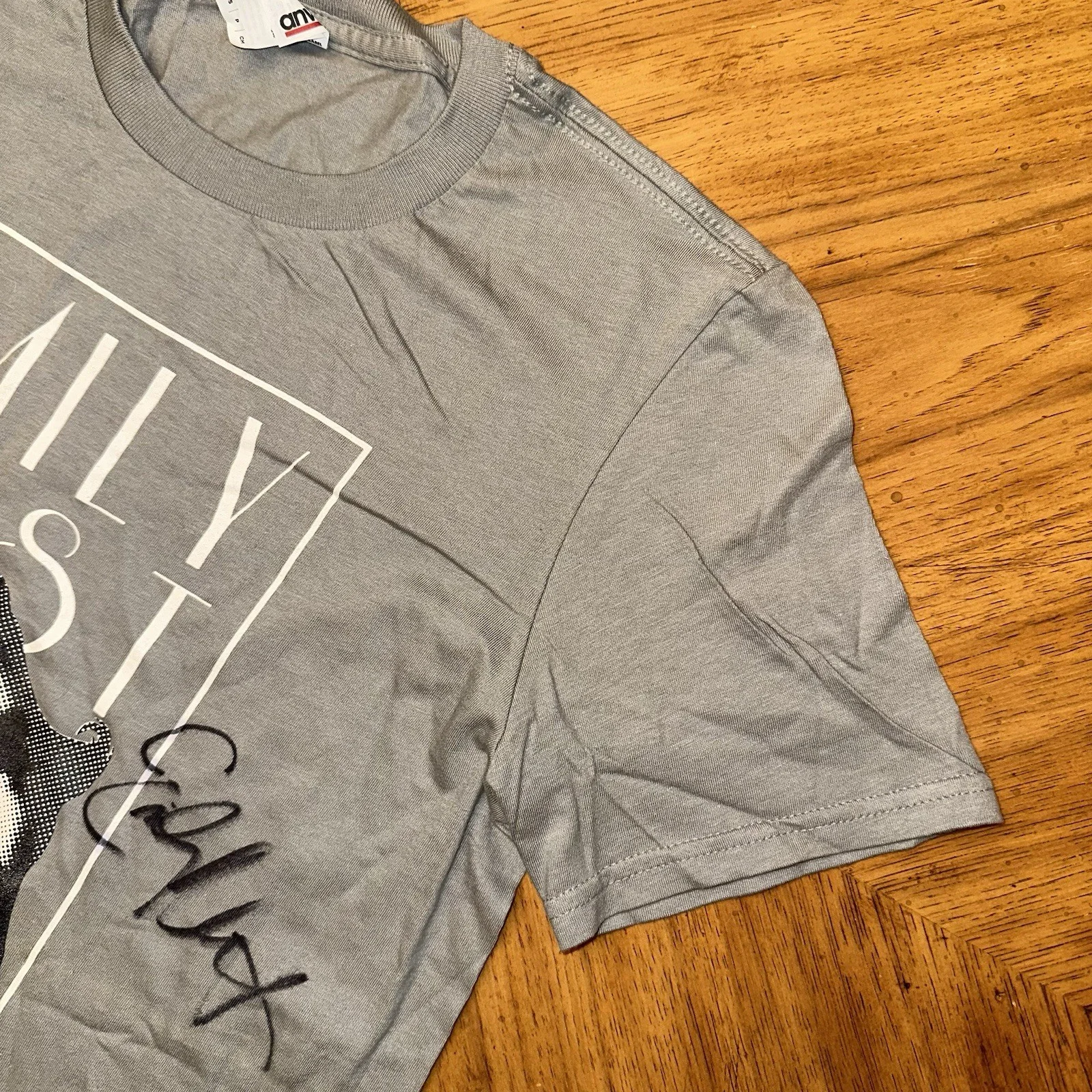 Emily West SIGNED Shirt America’s Got Talent Gray Autograph Country Music SMALL, image 5