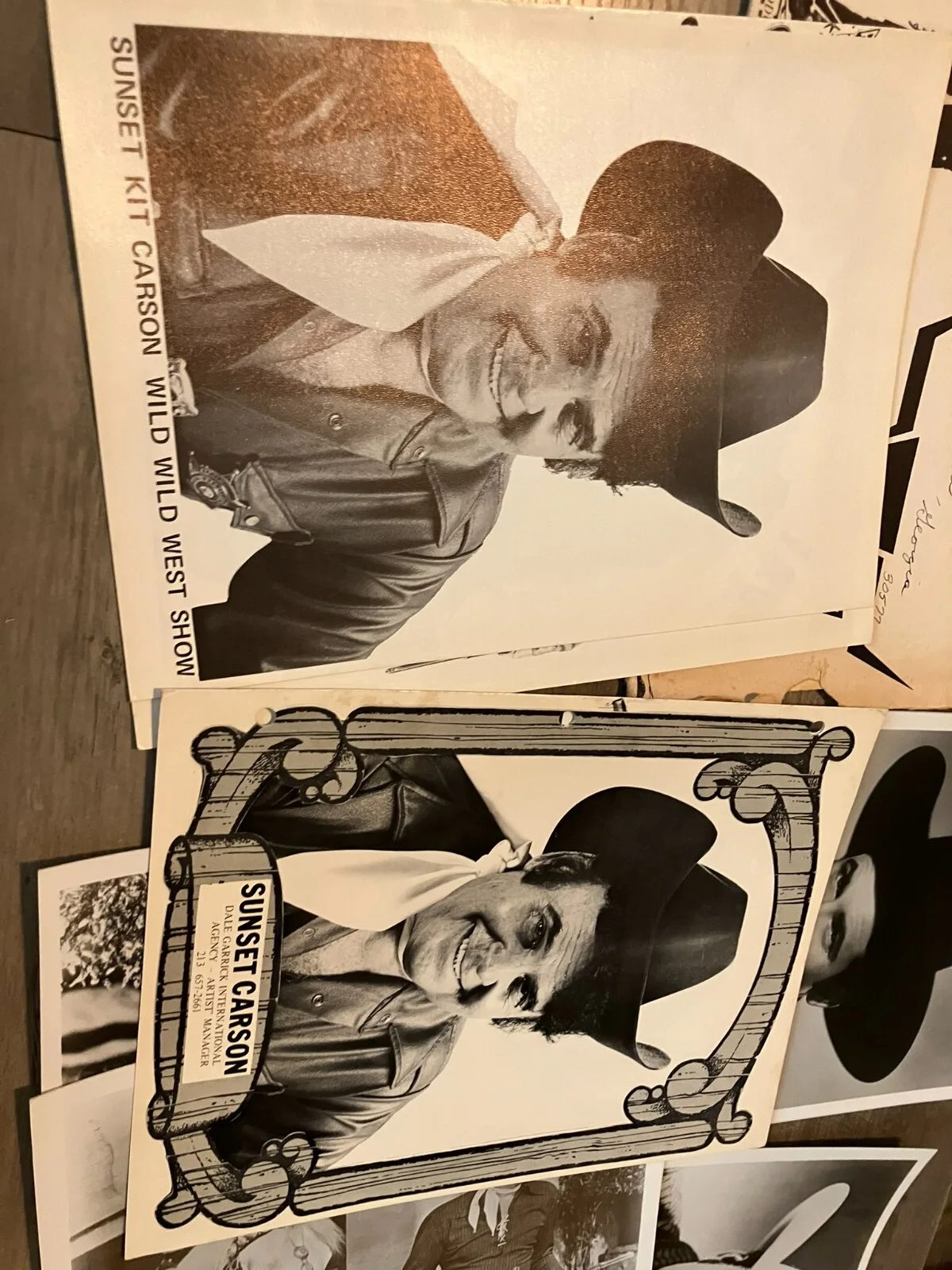 Sunset Carson Fan Club Kit Signed Photo + other photos, image 4