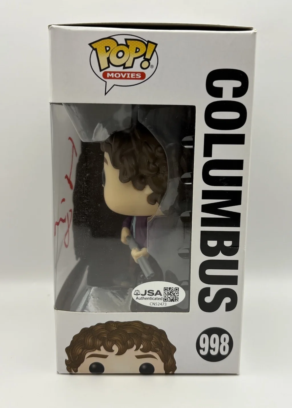 Jesse Eisenberg — Jesse Eisenberg Signed Autographed Columbus Zombieland Funko POP! Figure JSA COA, изображение 4