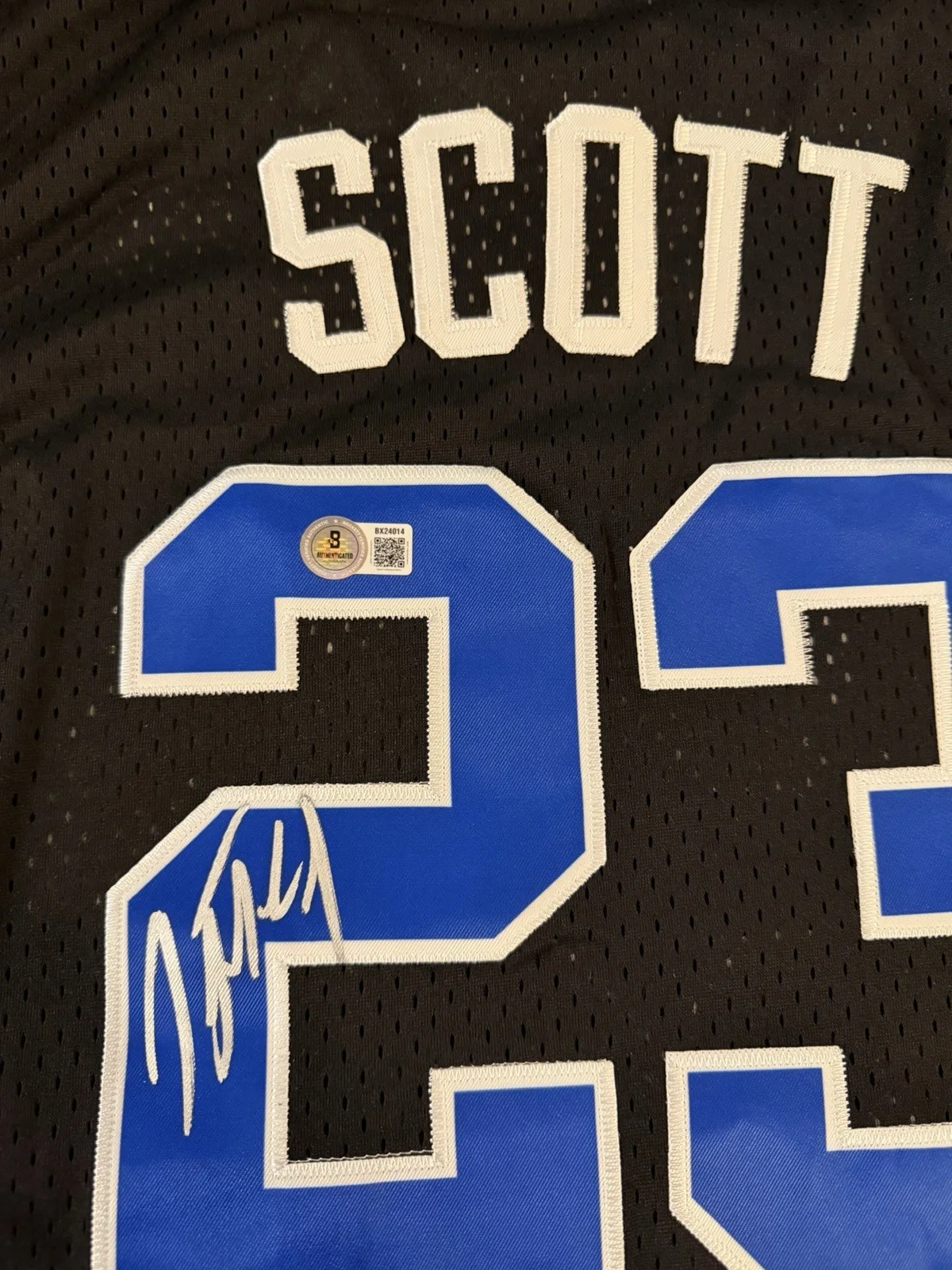 James Lafferty ‘One Tree Hill’ Signed Jersey ‘Nathan Scott’ Beckett Certified, image 2