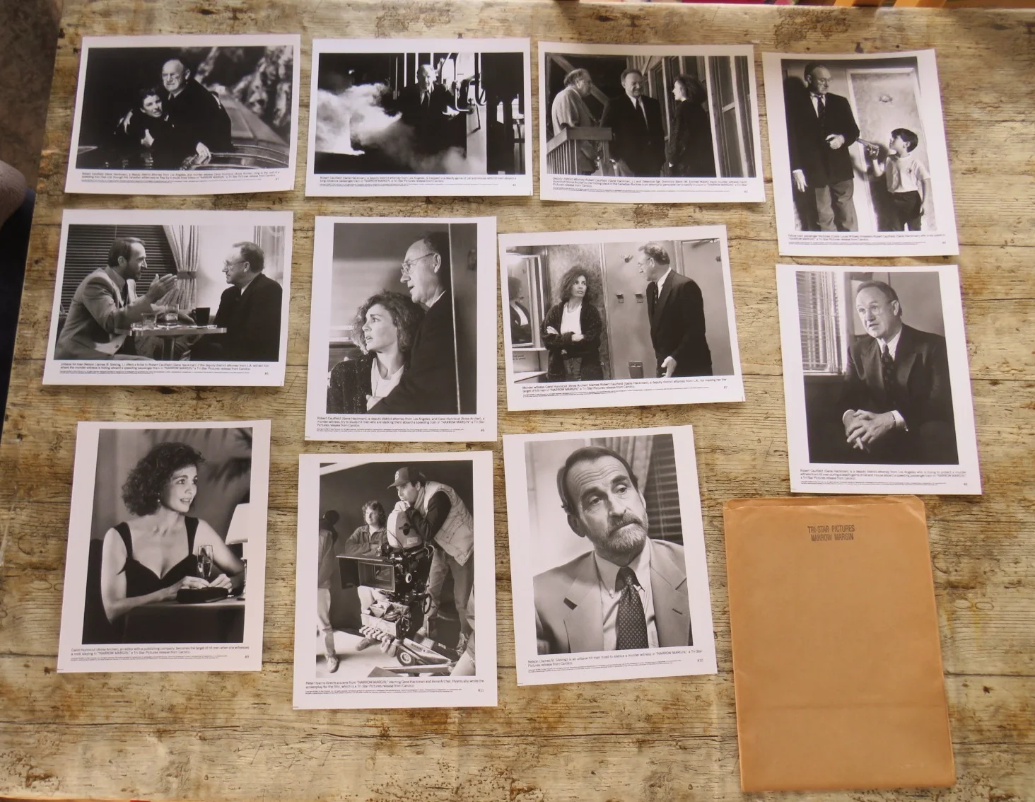 NARROW MARGIN ORIGINAL 1990 CINEMA FILM MOVIE PRESS KIT Gene Hackman 11 PHOTOS, изображение 5