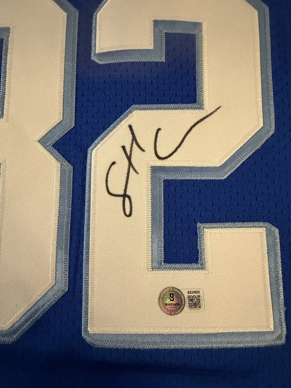 Scott Caan ‘Varsity Blues’ Charlie Tweeder Signed Jersey Beckett Certified, изображение 2