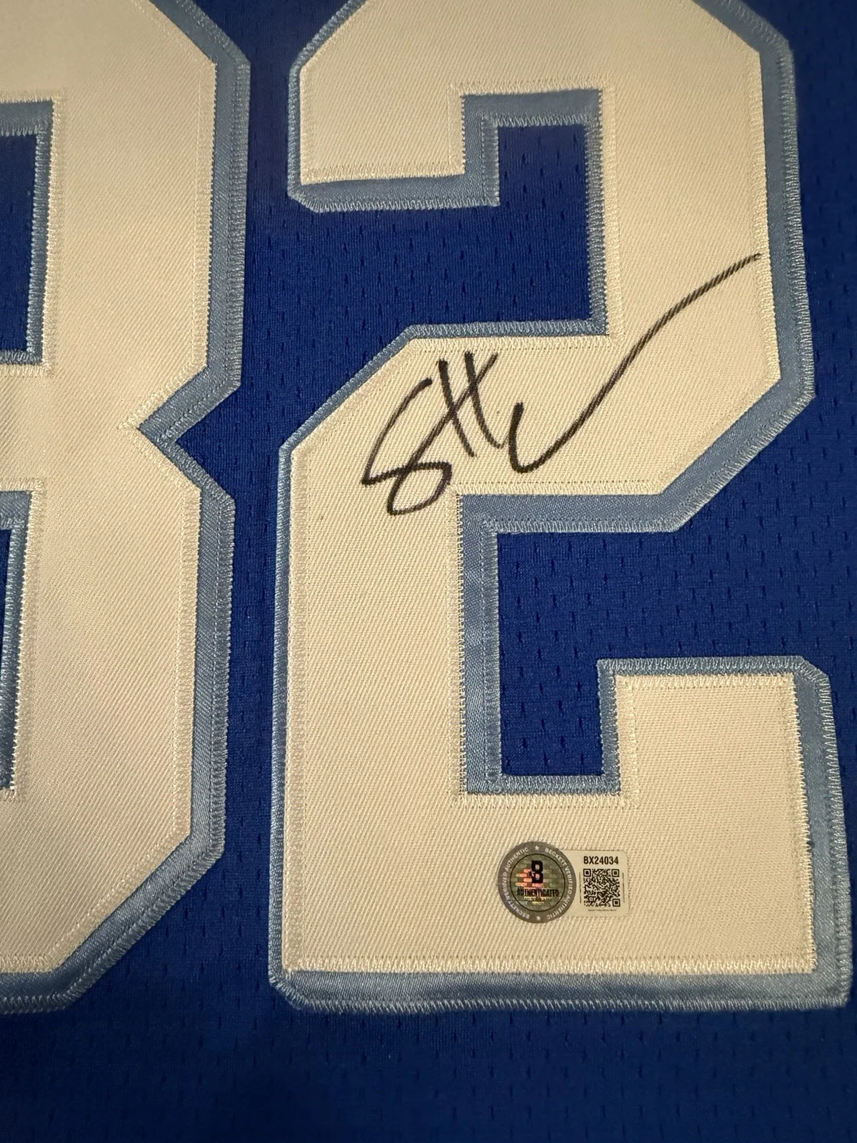 Scott Caan ‘Varsity Blues’ Charlie Tweeder Signed Jersey Beckett Certified, image 2